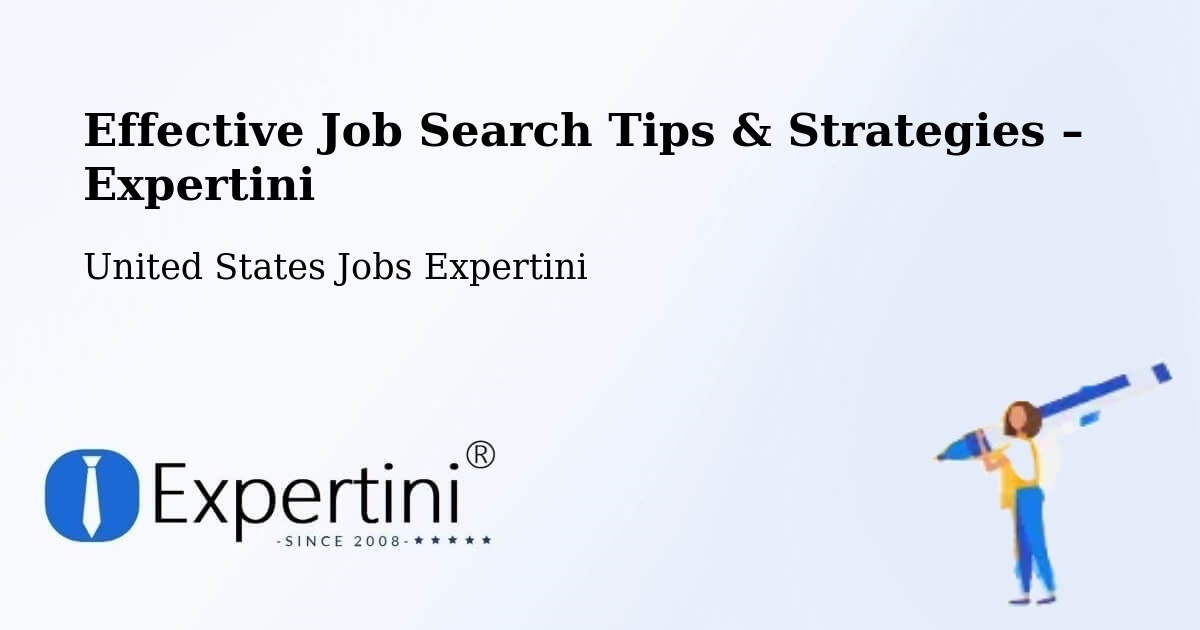 Job Search Tips & Strategies for Job Seekers – Brookfield - Brookfield, United States Jobs Expertini